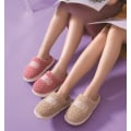 Miniatyrbilde 5 av 5: Vinteren Enkle Ullslippers for Innendørs Par, Høst og Vinter