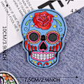 Miniatyrbild 6 av 6: 6 st broderade strykjärnsmärken för kläder jeans ryggsäckar DIY