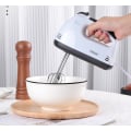 Miniatyrbillede 2 af 5: 1 stk. mixer hvid - Multifunktionel håndmixer med piskeris og