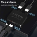 Miniatyrbilde 2 av 5: Mini HDMI Splitter En i to 1 i 2 ut HDMI Switcher 4K HD Vid