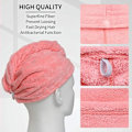 Miniatyrbillede 2 af 6: 3 stk. Superabsorberende Mikrofiber Turban Håndklæde
