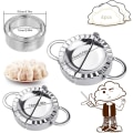Miniatyrbilde 2 av 5: 4 stk. rustfritt stål dumplingsform for ravioli og ravioli C