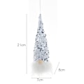 Miniatyrbillede 1 af 5: 1 stk. Hvid Juledekoration Lysbælte Hængende Ornamenter Sm