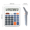 Miniatyrbillede 3 af 5: OSALO Desktop Calculator OSALO Beregning 12 Cifret Solar Calcul