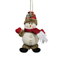 Miniatyrbillede 3 af 5: 3 stk. B-stil juledekorationer gammel mand snemand elg Ch