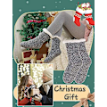 Miniatyrbild 5 av 6: Dam Fuzzy Tofflor Strumpor Fluffy Mysig Stuga Vinter Varma Fleece P