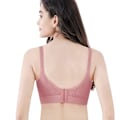Miniatyrbilde 5 av 8: Gravide kvinners frontåpne amme-BH - Peach M
