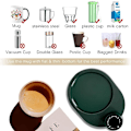 Miniatyrbillede 4 af 5: Smart kaffekopvarmer, kopvarmer til hjemmekontor, automatisk slukning