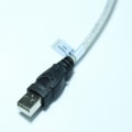 Miniatyrbillede 3 af 5: USB til parallelport-udskrivningskabel USB til IEEE1284-printerkabel