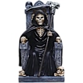 Miniatyrbillede 1 af 5: Halloween have kranie statue Dødsstatue dekoration