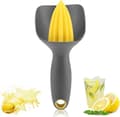 Miniatyrbillede 1 af 5: Citruspresser med filter til kerner, ergonomisk mini-citronpresser til