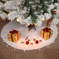 Miniatyrbild 2 av 5: Julgrans kjol Ren vit lurvig julgrans kjol (90C