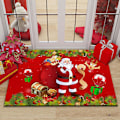 Miniatyrbillede 1 af 4: Julemandens Julemåtte - Glædelig Jul Dekorationstæppe 40*60cm