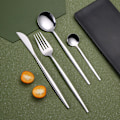 Miniatyrbillede 3 af 5: Rustfrit stål bestiksæt steak knive, gafler, skeer og teskeer