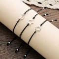 Miniatyrbillede 2 af 6: 3 Håndlavede Matchende Armbånd, Par Armbånd