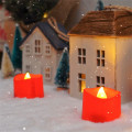 Miniatyrbillede 2 af 5: Flameless Candles, Sæt med 24 Batteridrevne Flimrende LED-telys