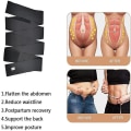 Miniatyrbilde 5 av 6: Kvinners Body Cincher Midje Slankende Korsett for Kvinner Slankende Belte Flat Mage Usynlig Shapewear Fajas Lingerie Shapewear Midje Cincher Kroppsskulpturerende Svettebelte