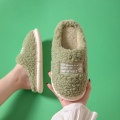 Miniatyrbilde 1 av 5: Vinteren Enkle Ullslippers for Innendørs Par, Høst og Vinter