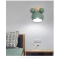 Miniatyrbillede 5 af 5: Smukke soveværelse sengsidelampe skygge med E27 lampe - Hvid