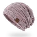 Miniatyrbilde 1 av 5: Høst og vinter fleece strikket lue, fasjonabel varm genser h