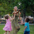 Miniatyrbillede 4 af 5: Magisk flyvende bold legetøj - Infrarød induktion RC helikopter drone,