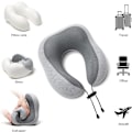 Miniatyrbillede 3 af 5: Rejsepude Memory Foam Nakkepude, Hudvenlig og Åndbar