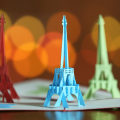 Pikkukuva 4 / 5: 6 kpl ponnahtava kortti \"Pariisin Eiffel-torni - lahjakortti, Bon Voyage Paris