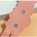Miniatyrbilde 3 av 6: 7 stk. gummikjøleskapsmagneter, dyrekjøleskapsmagneter