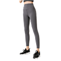 Miniatyrbillede 3 af 7: Stretch High Waist Skinny Running Athletic Pants - Mørkegrå M