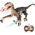 Miniatyrbilde 1 av 5: Fjernkontrollert dinosaurleker for barn, 2.4G elektroniske RC-leker,