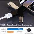 Miniatyrbillede 3 af 6: 2 stk. USB 3.0 Hub, USB 3.0 3 Port Hub, USB Docking Station, Data H