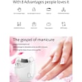 Miniatyrbillede 3 af 6: Automatisk negleklipper sikker elektrisk tåneglklipper manicure thi