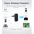 Miniatyrbillede 2 af 4: Bil Bluetooth AUX-adapter, Bil Bluetooth 5.0 AUX-modtager, Hænder