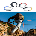 Pikkukuva 3 / 4: Carabiner-klipsi ja -koukku (keskikokoinen) retkeilyyn, reppuretkeilyyn ja ga
