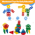 Pikkukuva 3 / 4: Montessori-lelut 1 2 3-vuotiaille pojille ja tytöille, puiset S