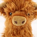 Miniatyrbillede 5 af 5: Living Nature - Blød Highland Ko Bamse, Blød og Realistisk Legetøjsko