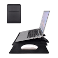 Miniatyrbillede 1 af 8: Apple multifunktionel computer taske liner taske med stand - Sort 14-15.4 inch
