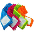 Miniatyrbillede 1 af 5: 4 stk. Mikrofiber Chenille Rengøringsmoppude Genopfyldning - Genanvendelig