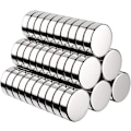 Pikkukuva 1 / 6: 60 kpl magneettia, erittäin vahva jääkaappimagneetti jääkaapille, 10x3m