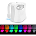 Miniatyrbilde 3 av 5: Toalettlampe, LED-nattlys for toalettbadsensor