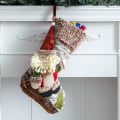Miniatyrbilde 1 av 5: 1 stk Stor Slede Gammel Mann Snømann Hjort Jul Strømper Jul