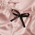 Miniatyrbild 3 av 5: Dam 4-pack blommig spets kamouflage satin pyjamas underkläder set XL