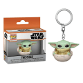 Miniatyrbild 3 av 5: Star Wars FUNKO POP runt Yoda rymdskepp stil nyckelring Yoda wa