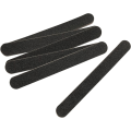 Miniatyrbillede 2 af 5: 10 Professionelle Dobbeltsidede Neglefile 100/180 Matte Sort Diam