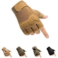 Miniatyrbillede 1 af 5: (L)Taktiske fingerløse handsker, gule, lette, åndbare og