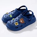 Miniatyrbild 5 av 6: Träsko Barn Tofflor Vit 1 Styck Andningsbara Baby Flick Tofflor