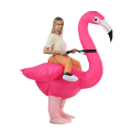 Miniatyrbild 5 av 6: Flamingo Kostym Vuxen Uppblåsbar Flamingo Kostym Uppblåsbar Cl