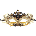 Miniatyrbild 2 av 5: Venetiansk mask (svart guld), för maskeradbal och kostym, för kvinnor