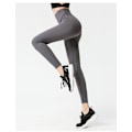 Miniatyrbillede 5 af 7: Stretch High Waist Skinny Running Athletic Pants - Mørkegrå M