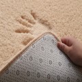 Miniatyrbillede 3 af 5: Ovalt fortykket plyssetæppe til stue soveværelse-Kamel 60*160cm